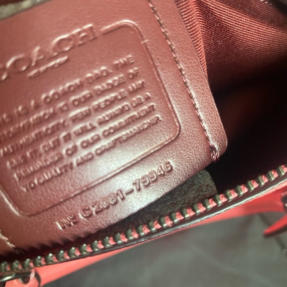 Coach satchel and matching wallet - Picture 6 of 11